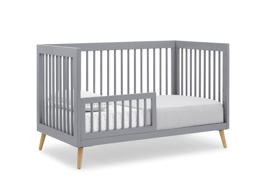 Grey with Natural (1359) 42-Jordan 4-in-1 Convertible Crib