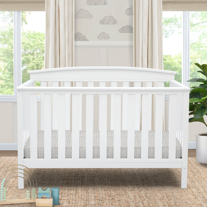 White (100) 1-Gateway 4-in-1 Convertible Crib