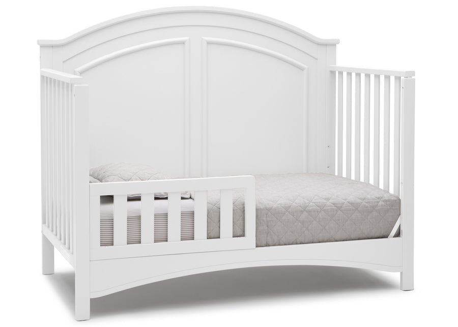 Bianca White (130) 4-Perry 6-in-1 Convertible Crib