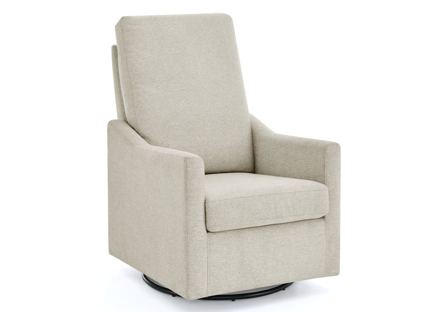 Limestone (1416) 4-Andie Nursery Glider Swivel Chair with Stain-Resistant LiveSmart Fabric