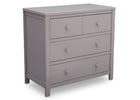 Grey (026) 8-3 Drawer Dresser with Interlocking Drawers