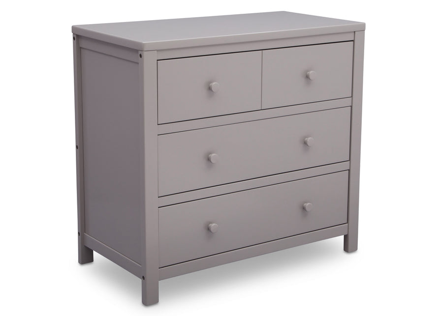 Grey (026) 8-3 Drawer Dresser with Interlocking Drawers