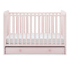 DCB: Blush Pink with Dark Pink (1480) 7-babyGap Graham 4-in-1 Convertible Crib with Storage Drawer