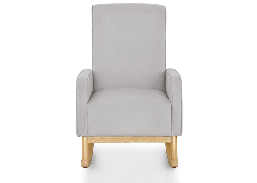 Cloud Grey with Natural (1435) 3-Drew Rocking Chair