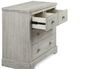 Rustic Mist (1373) 9-Paloma 4 Drawer Dresser with Changing Top and Interlocking Drawers