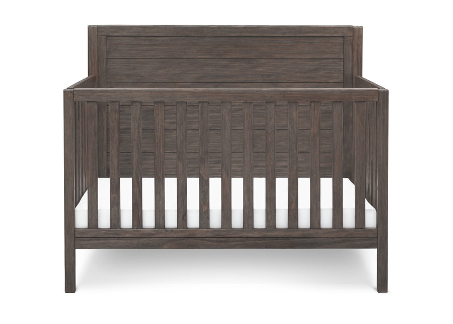 Rustic Grey (084) 11-Cambridge 4-in-1 Convertible Crib