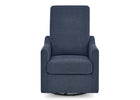 Slate Blue (1418) 15-Andie Nursery Glider Swivel Chair with Stain-Resistant LiveSmart Fabric