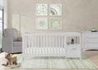 Moonstruck Grey (1351) 17-Alice 5-in-1 Convertible Crib and Changer