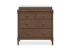 Saint 4 Drawer Dresser with Changing Top and Interlocking Drawers 4-Saint 4 Drawer Dresser with Changing Top and Interlocking Drawers