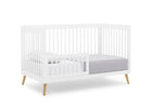 Bianca White with Natural (123) 27-Jordan 4-in-1 Convertible Crib