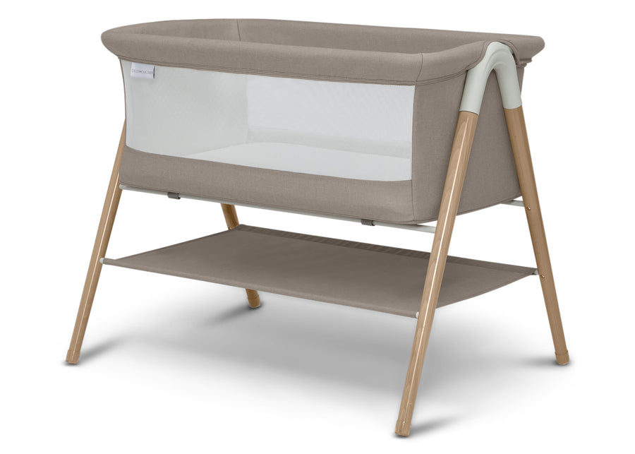 Tan (2470) 4-Bondi Beechwood By The Bed Bassinet