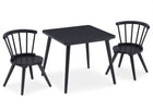 Windsor Table & 2 Chair Set 15-Windsor Table & 2 Chair Set
