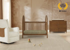 Chestnut (836) 15-Cannon 4-in-1 Convertible Crib
