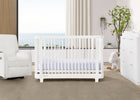 Bianca White (130) 18-Nest 4-in-1 Convertible Crib