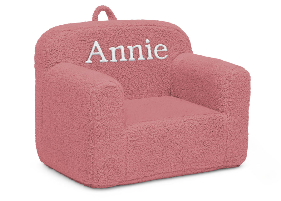 Rose (1295) 13-Personalized Cozee Sherpa Chair for Kids