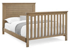 Rustic Acorn (1383) 7-Caden 6-in-1 Convertible Crib with Trundle Drawer