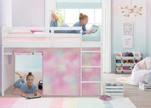 Pink Curtain Set For Junior Loft Bed Bed Tent Curtain Set For Twin