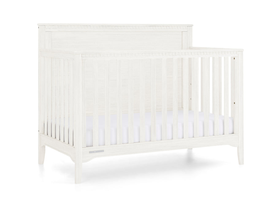 Antique White (1545) 9-Kendall 6-in-1 Convertible Crib