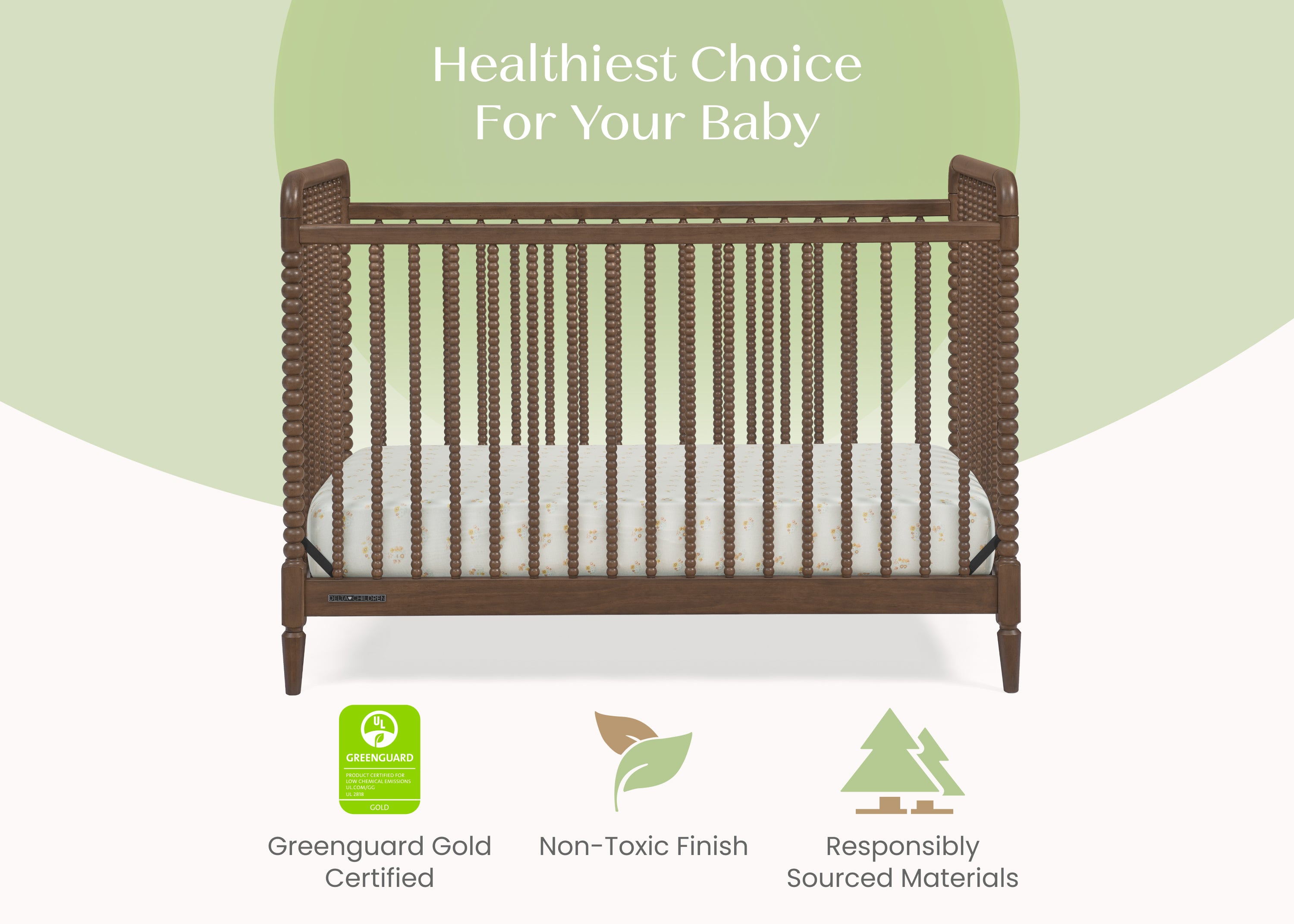 Saint 4-in-1 Convertible Crib - Delta Children