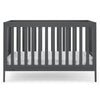 DCB: Charcoal Grey (029) 7-Hayes 4-in-1 Convertible Crib