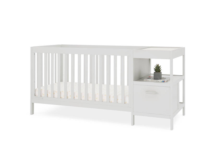 Moonstruck Grey (1351) 26-Alice 5-in-1 Convertible Crib and Changer
