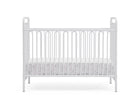 White (1309) 8-Darcy 4-in-1 Convertible Metal Crib