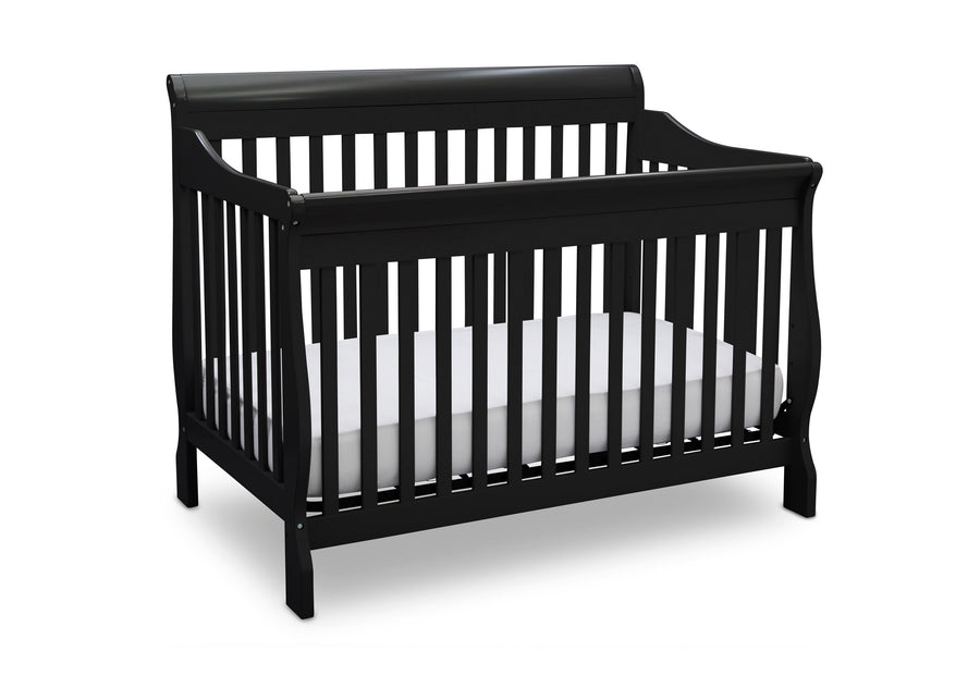 Ebony (0011) 12-Canton 4-in-1 Crib