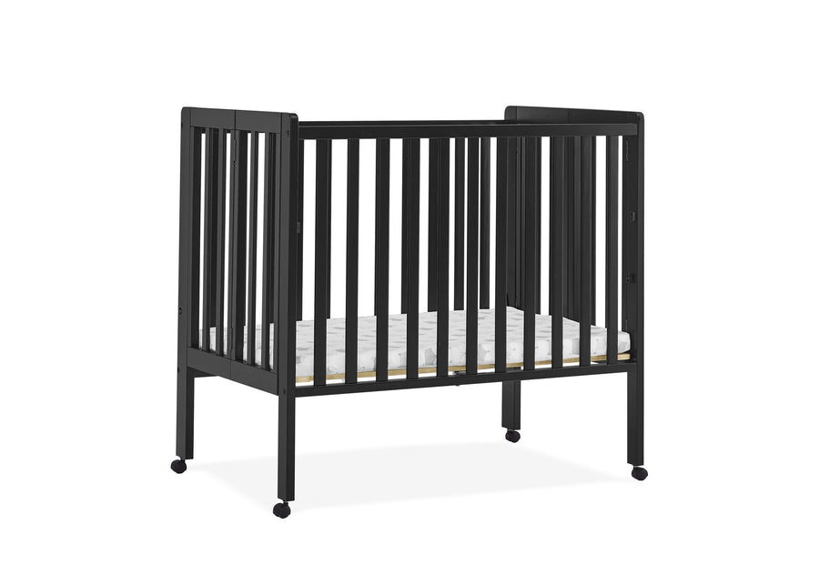 Ebony (0011) 27-Lee Portable Folding Mini Crib with 1.5-Inch Mattress