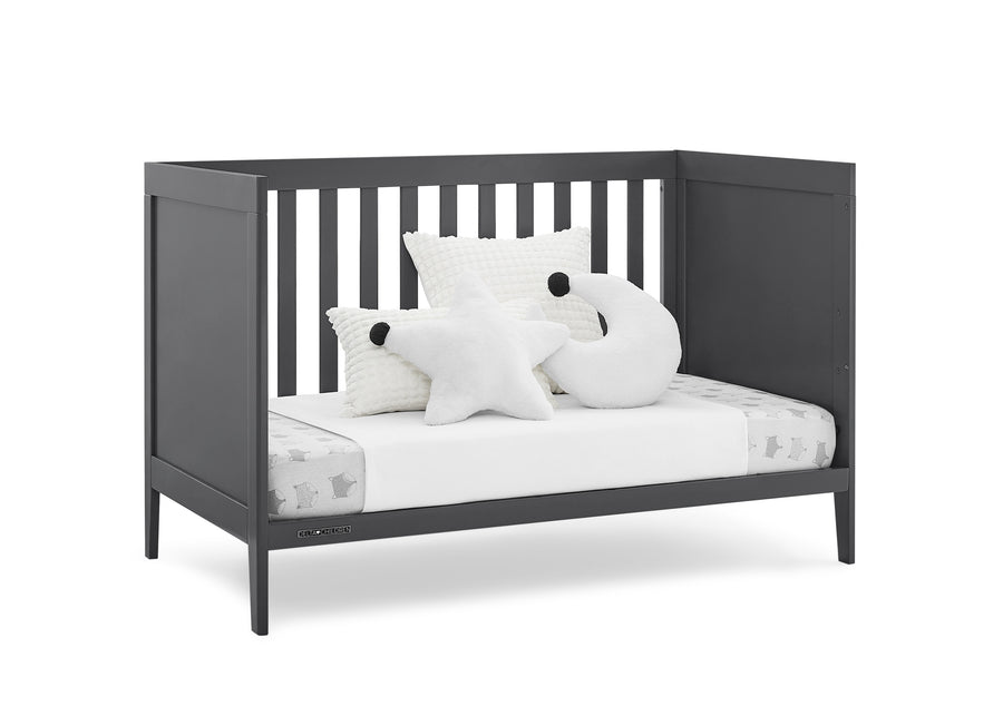 Charcoal Grey (029) 5-Hayes 4-in-1 Convertible Crib
