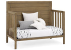 Rustic Acorn (1383) 22-Cambridge 4-in-1 Convertible Crib