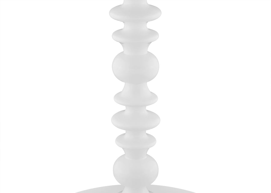 Bianca White (130) 3-Palmer End/Side Table