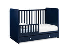Navy with Light Blue (1476) 28-babyGap Graham 4-in-1 Convertible Crib with Storage Drawer