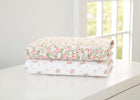Pink Floral (3034) 1-Space Exploration Fitted Crib Sheets - 2 Pack