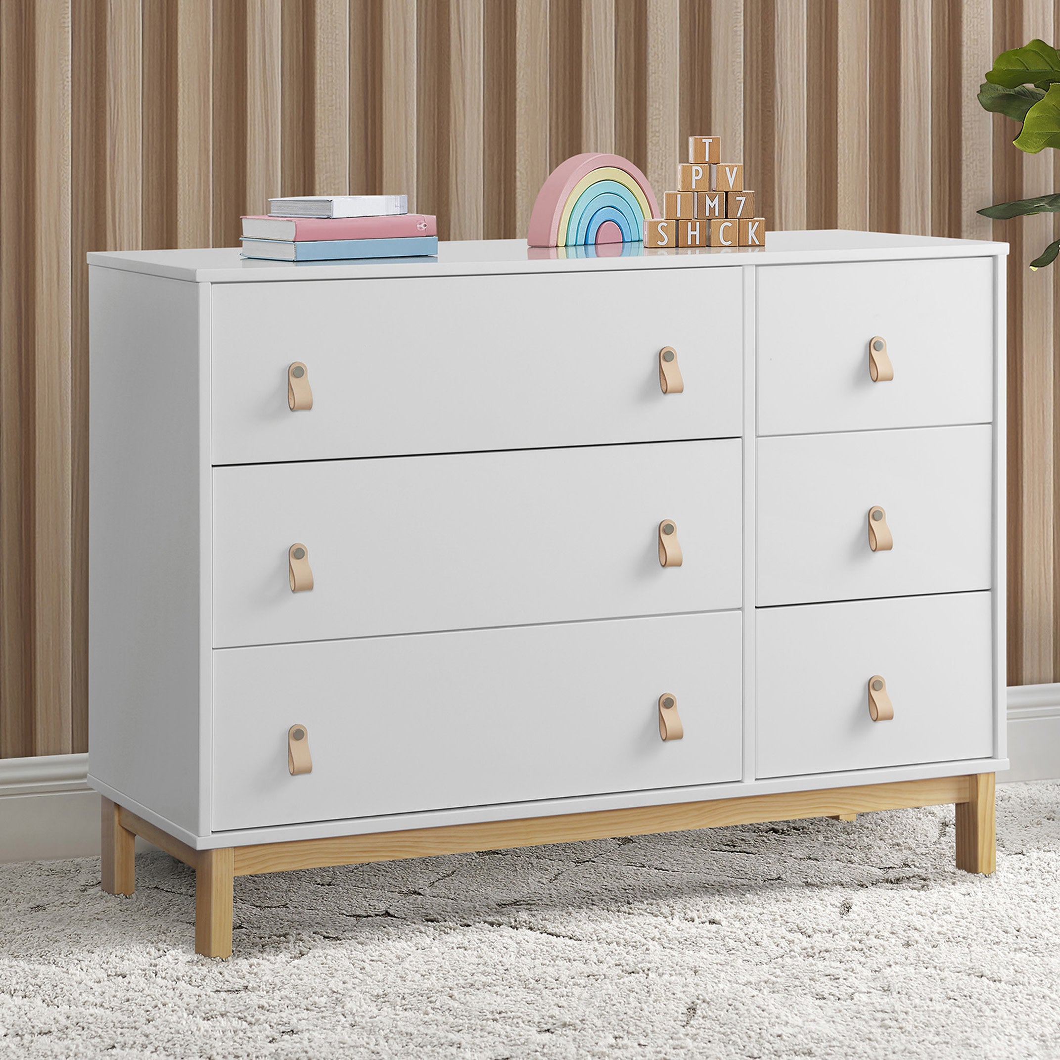 babyGap Legacy 6 Drawer Dresser with Leather Pulls - Delta