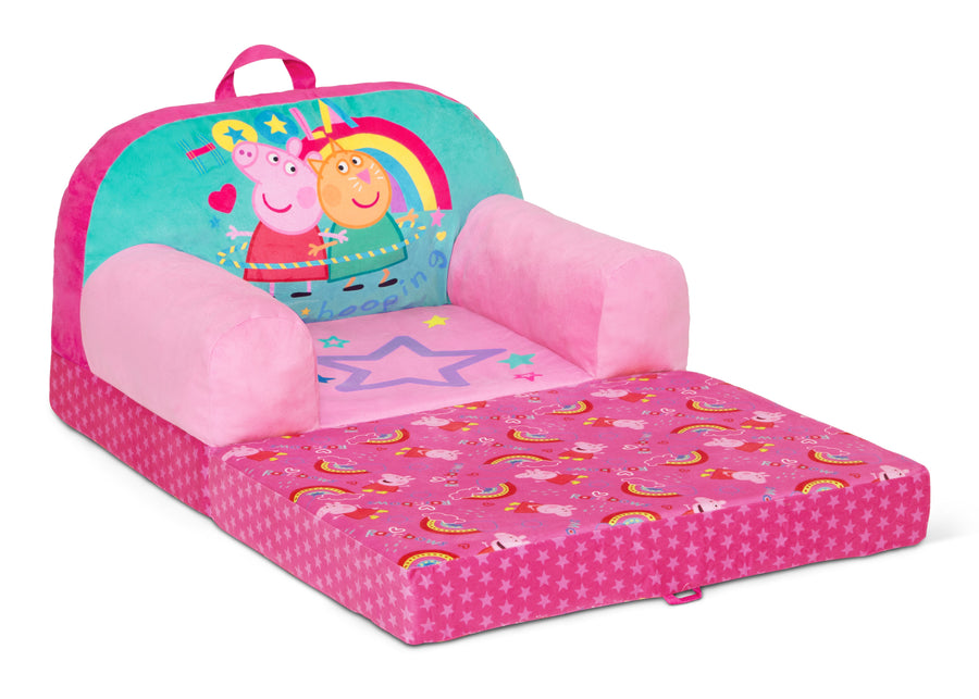 Peppa Pig (1627) 6-Peppa Pig Cozee Buddy Flip-Out Chair