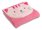 Magenta Cat (1246) 5-Personalized Sherpa Throw Blanket with Storage Pocket for Kids