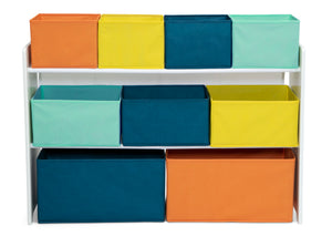 White with Navy/Green/Pastel (1289) 23