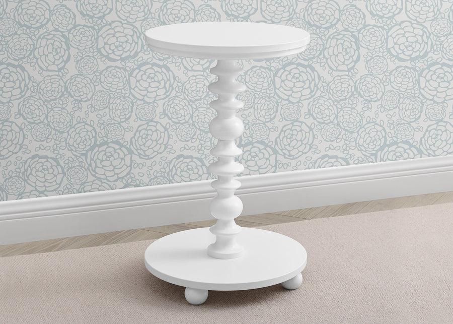 Bianca White (130) 1-Palmer End/Side Table