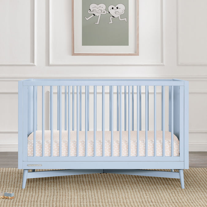 Cloud Blue (1528) 14-Dylan 4-in-1 Convertible Crib