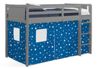 Stars (3207) 5-Bed Tent - Curtain Set for Twin Loft or Bunk Bed (Bed Sold Separately)