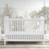Bianca White (130) 14-Saint 4-in-1 Convertible Crib