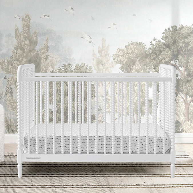 Bianca White (130) 14-Saint 4-in-1 Convertible Crib