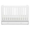 DCB: Bianca White (130) 16-babyGap Graham 4-in-1 Convertible Crib with Storage Drawer