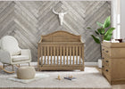 Rustic Acorn (1383) 1-Asher 6-in-1 Convertible Crib