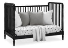 Black (001) 14-Saint 4-in-1 Convertible Crib