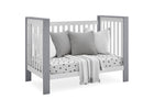 Bianca White with Textured Cloud (1426) 13-Miles 4-in-1 Convertible Crib
