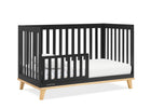 Ebony with Natural (1482) 11-Frankie 4-in-1 Convertible Crib