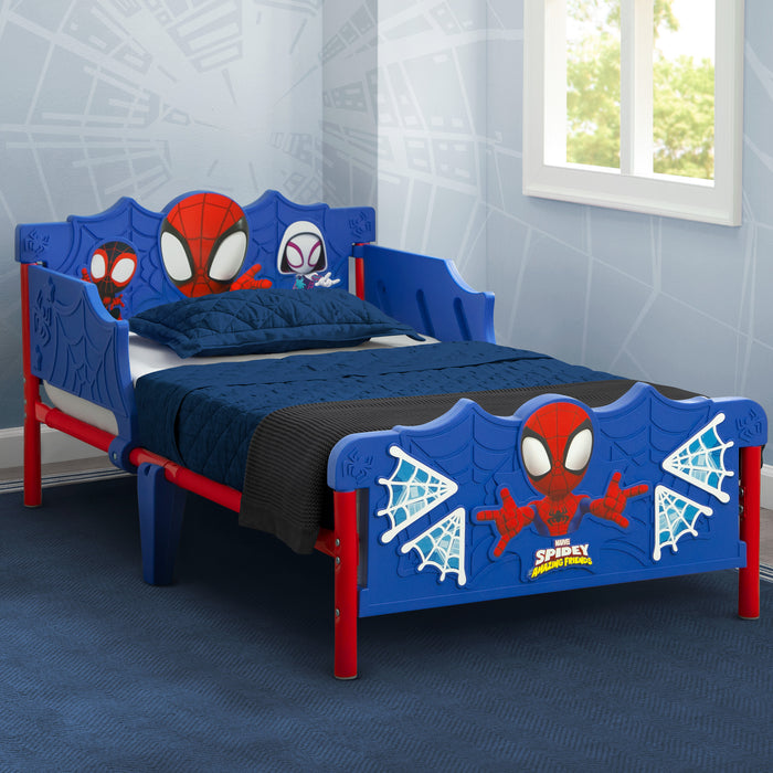 iechf490rbsi5yoca3wz 1-Spidey and His Amazing Friends 3D Toddler Bed
