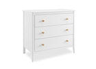 Bianca White with Natural (123) 3-Casey 3 Drawer Dresser