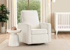 Oatmeal (1523) 1-Luna Nursery Swivel Glider